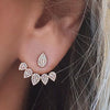 Crystal Drop Stud Earring