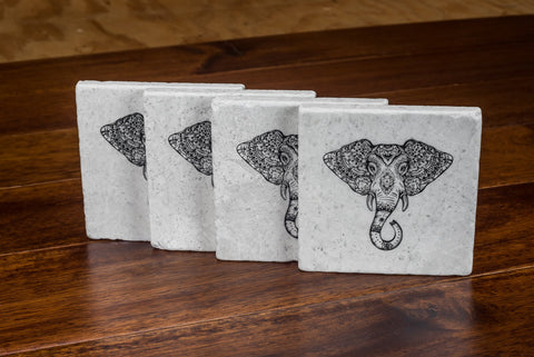 Elephant Decor Coasters