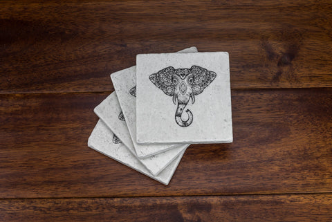 Elephant Decor Coasters