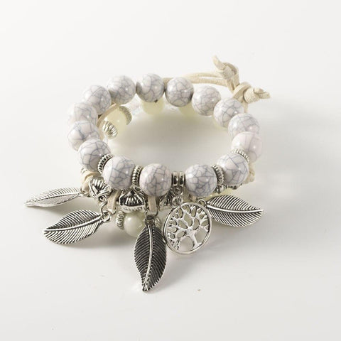 Granite Tree of Life Bracelet Set