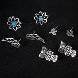 Arizona Owl Earring Set - 4 pairs