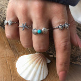 We Shell Sea Ring Set - 4 rings