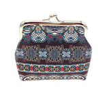 Aelicy Fashion Women Bag Fashion Women Printed Leather Coin Purse Square Clutch 4 Inch Boho Stripe Bags For Womens 2019