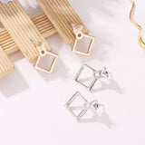 Trendy Geometric Style Earrings