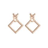 Trendy Geometric Style Earrings