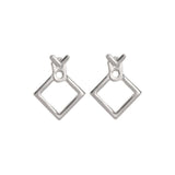 Trendy Geometric Style Earrings