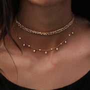 Bohemia Crystal Choker Necklace