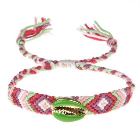 Seashell Braided Bracelet
