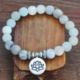 Lotus Flower Buddha Bracelet