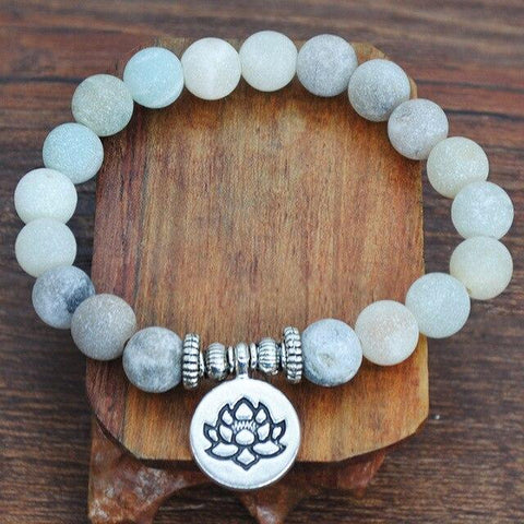 Lotus Flower Buddha Bracelet