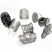 Bohemian Vintage Ring Set