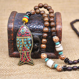 Bohemian Fish Pendant