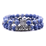 Owl Bracelet Duo Blue