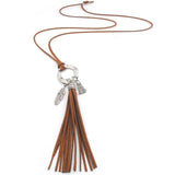 Leather Dream Catcher Boho Chord
